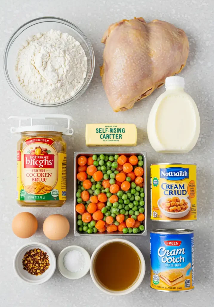 chicken cobbler casserole ingredients