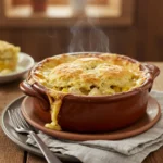 final chicken cobbler recipe presentation