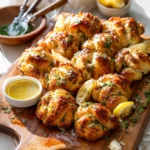 garlic knots and chicken family-style