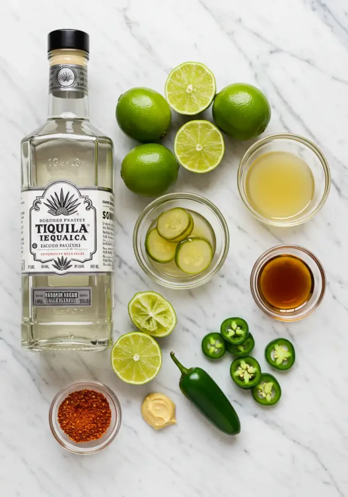 spicy pickle margarita ingredients