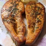 Air Fryer Salmon Steaks