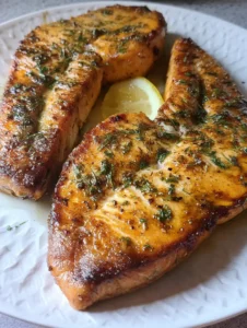 Air Fryer Salmon Steaks