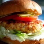 Air Fryer Chicken Burger Recipe