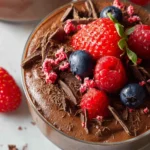 Avocado Chocolate Mousse