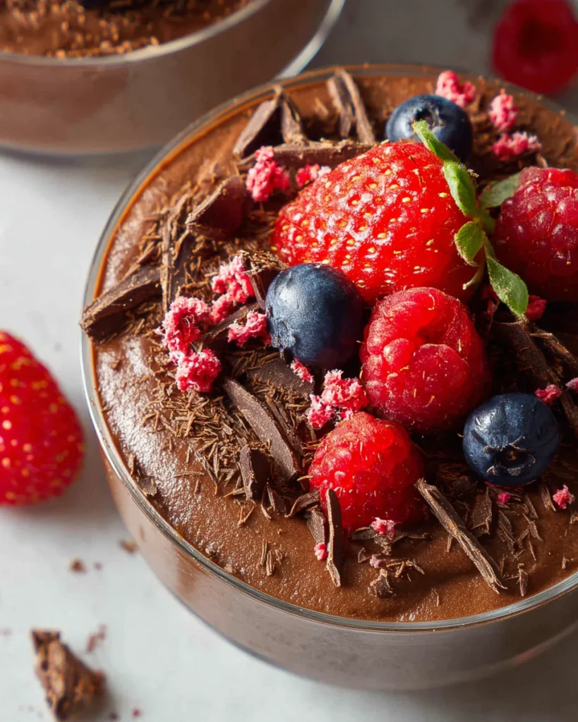 Avocado Chocolate Mousse