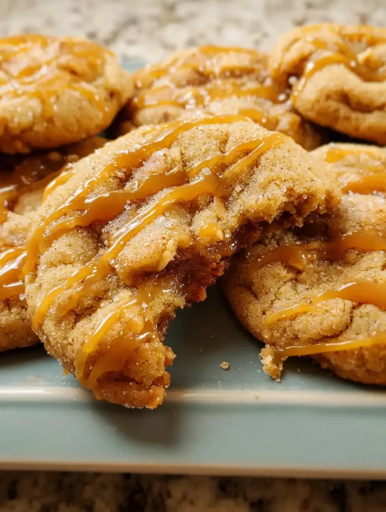 Caramel Apple Cookies