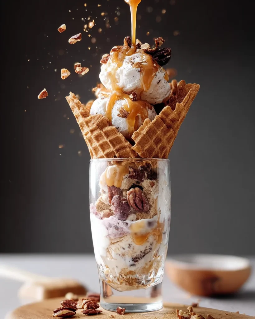 Chai Spiced Ice Cream Parfait