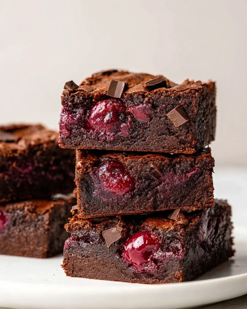 Cherry Chocolate Brownies