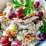 Chicken Salad with Grapes and Walnuts