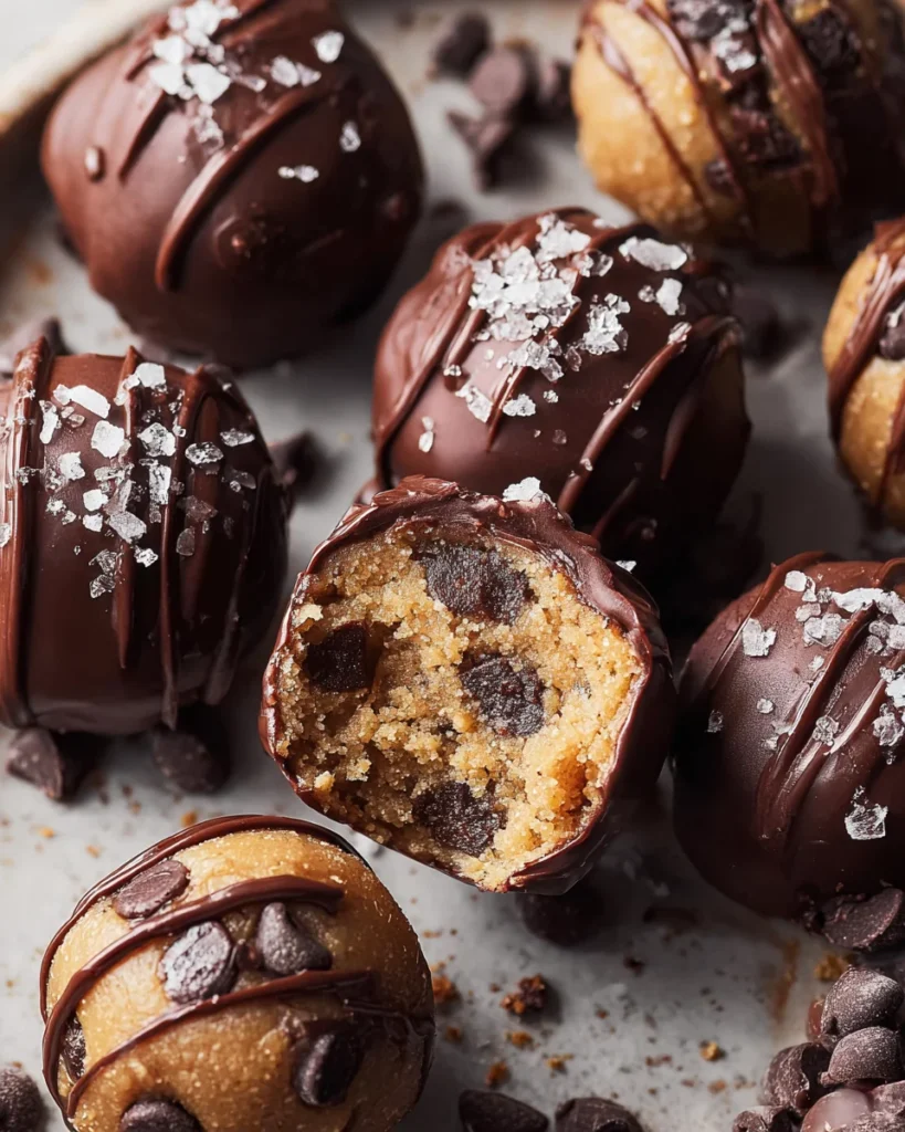 Chocolate Chip Cookie Dough Bites
