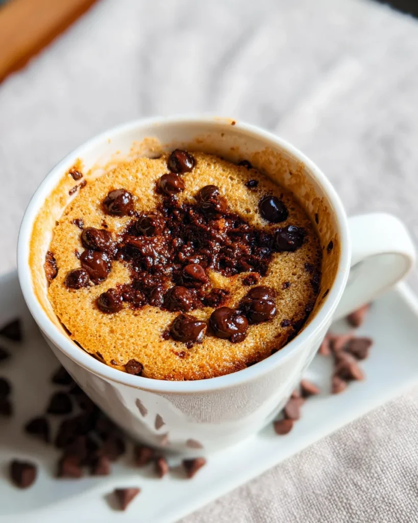Chocolate Chip Mug Cake Recipe
