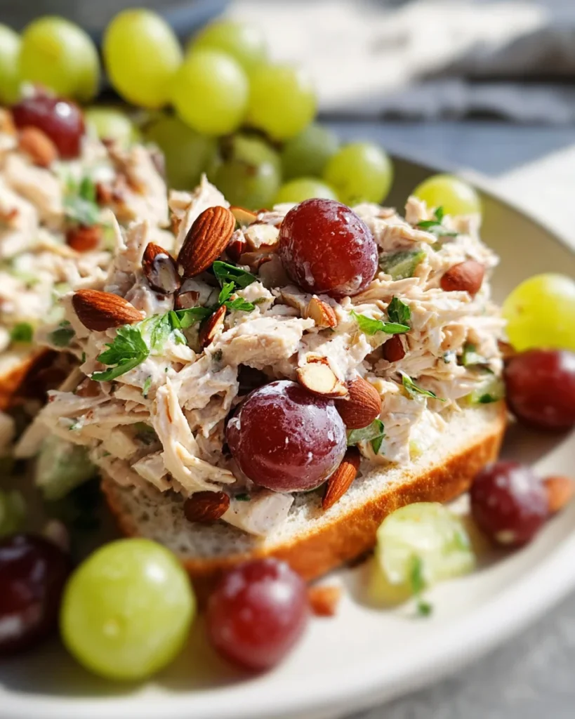 Classic Chicken Salad With Grapes