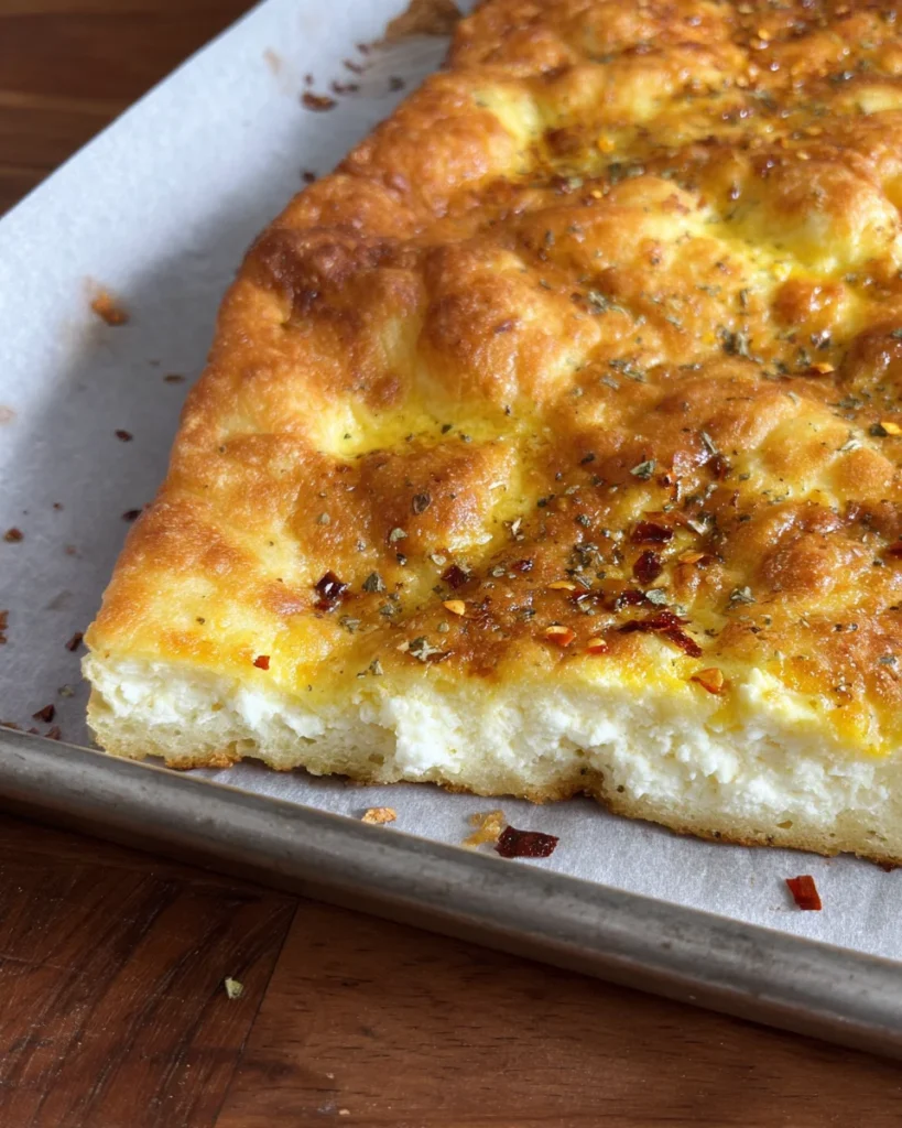 Cottage Cheese Flatbread