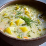 Creamy Dill Pickle Soup