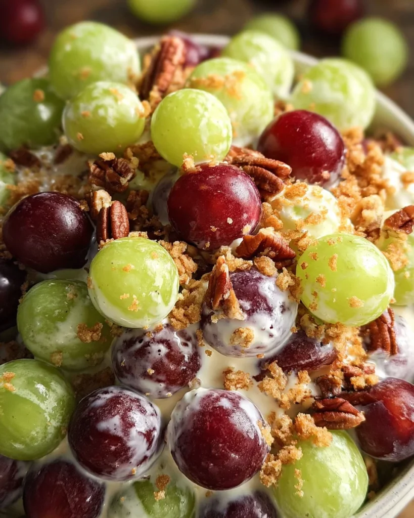 Creamy Grape Salad