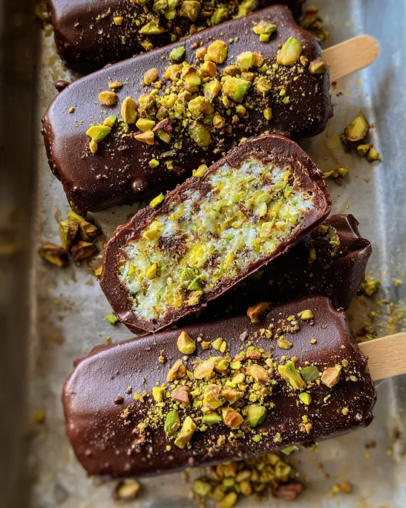 Dubai Chocolate Ice Cream Bars