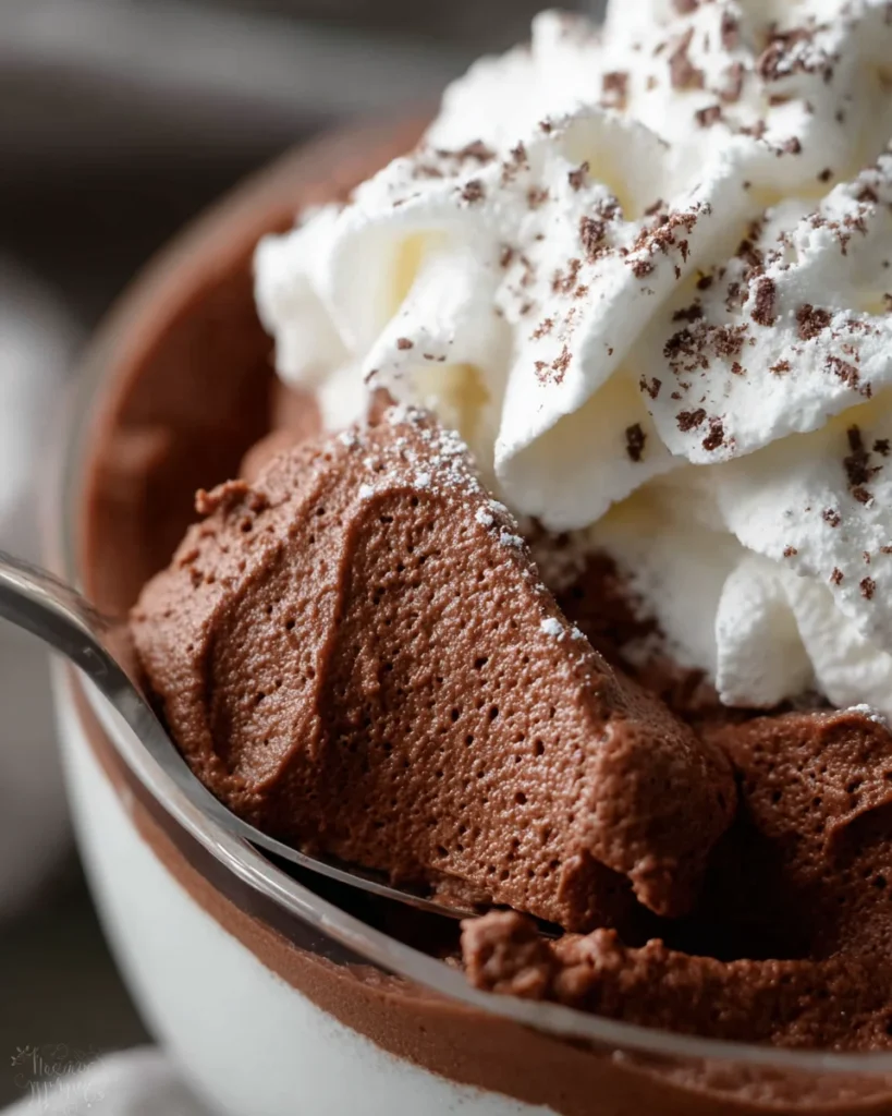 Easy Chocolate Mousse Recipe (Without Eggs)