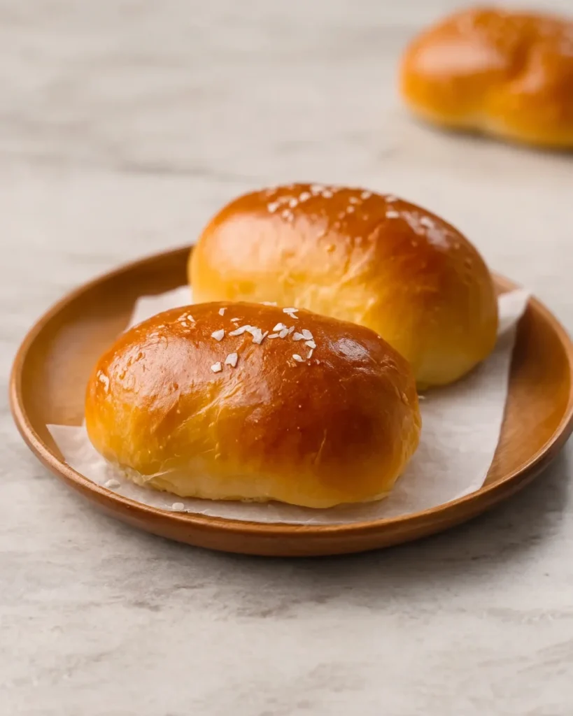 Easy Korean Salt Bread with Dinner Rolls