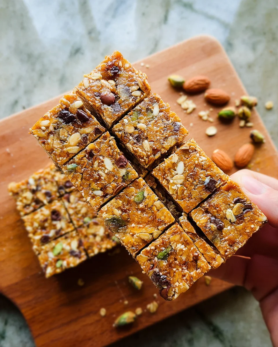 Easy No-Bake Granola Bars