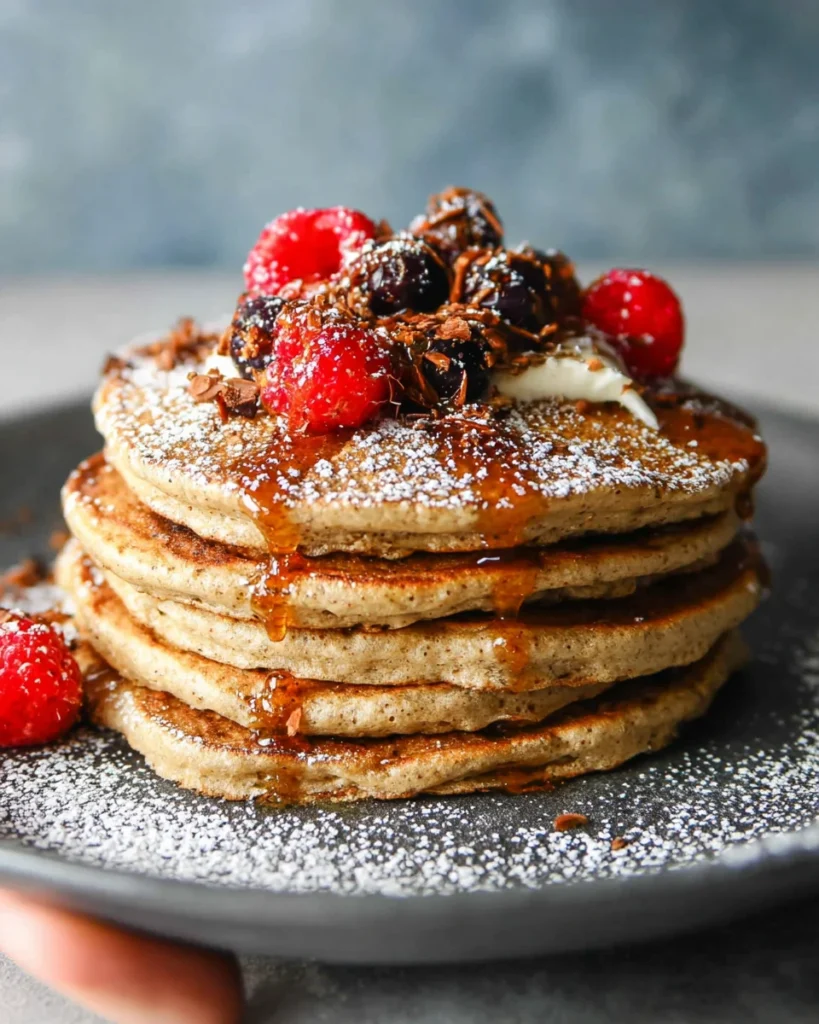 Easy Vegan Buckwheat Pancakes