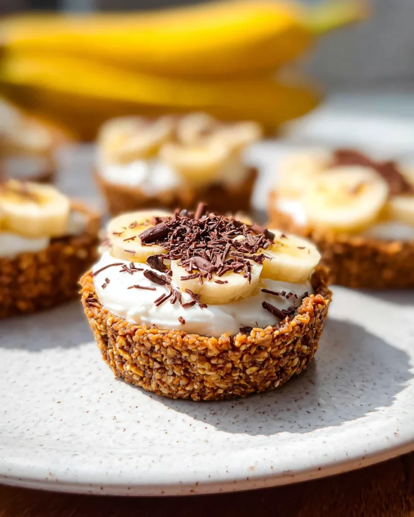 Easy & Healthy Banoffee Pies