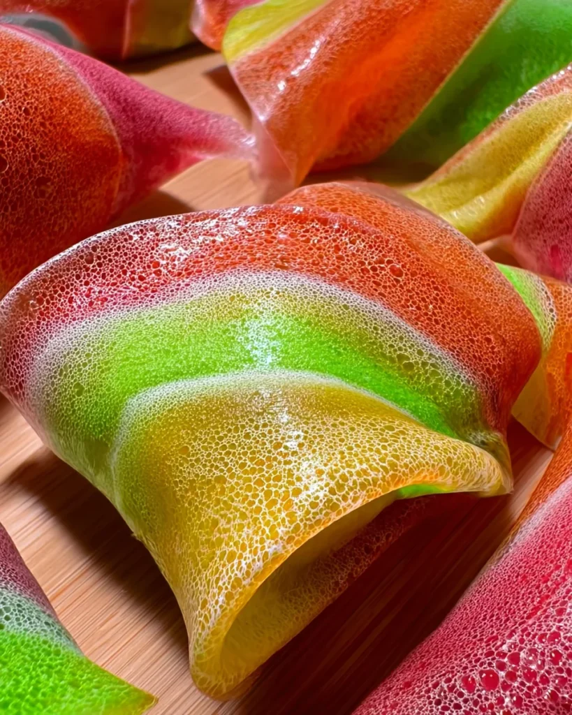 Fruit Roll-Up Ice Cream