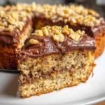 Gluten-free Banana Cake with Chocolate Frosting