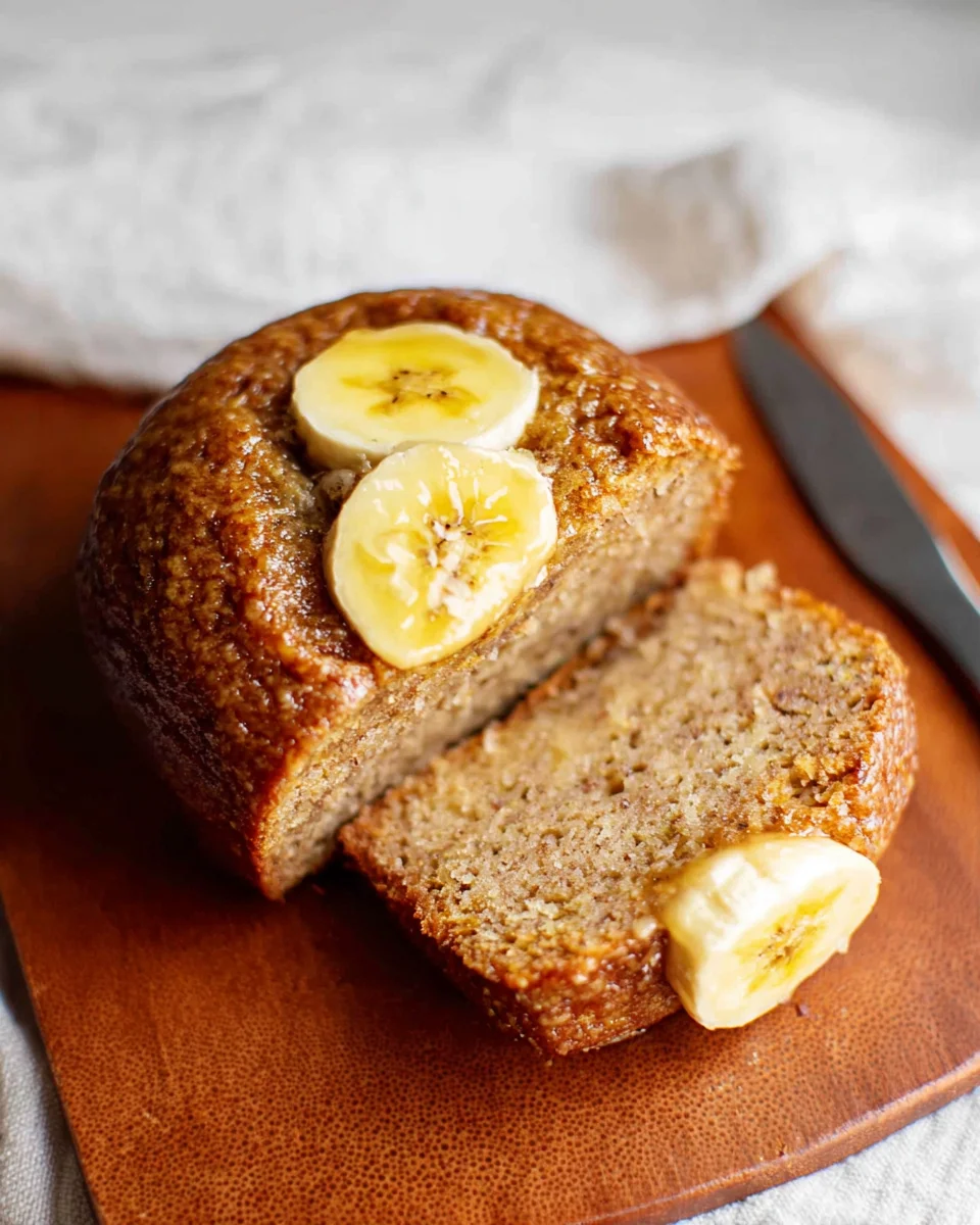 Healthy Single-Serve Banana Bread (made in the microwave!)