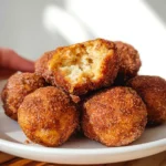 Healthy and Easy Cottage Cheese Churro Donut Holes