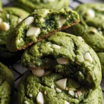 Matcha White Chocolate Cookies