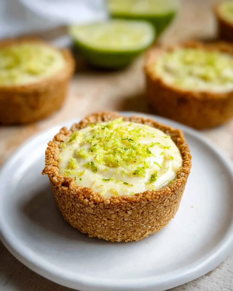 Mini Key Lime Cheesecakes