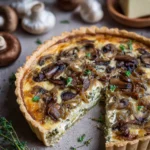 Mushroom Quiche