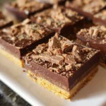 No-Bake Kit Kat Squares