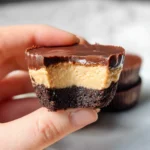 No-Bake Peanut Butter Cup Cheesecakes (easy & healthy)