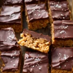 Peanut Butter Rice Krispie Squares