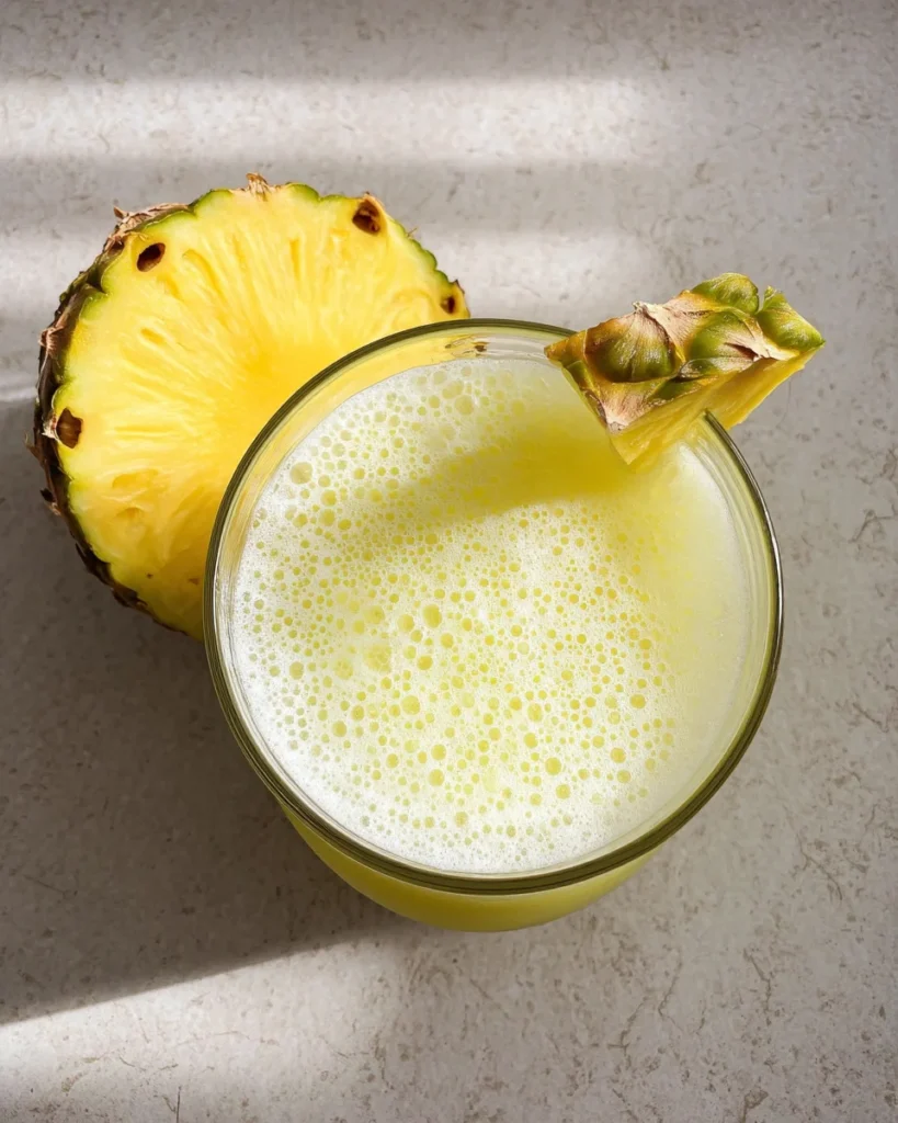 Pineapple Spritzer Mocktail