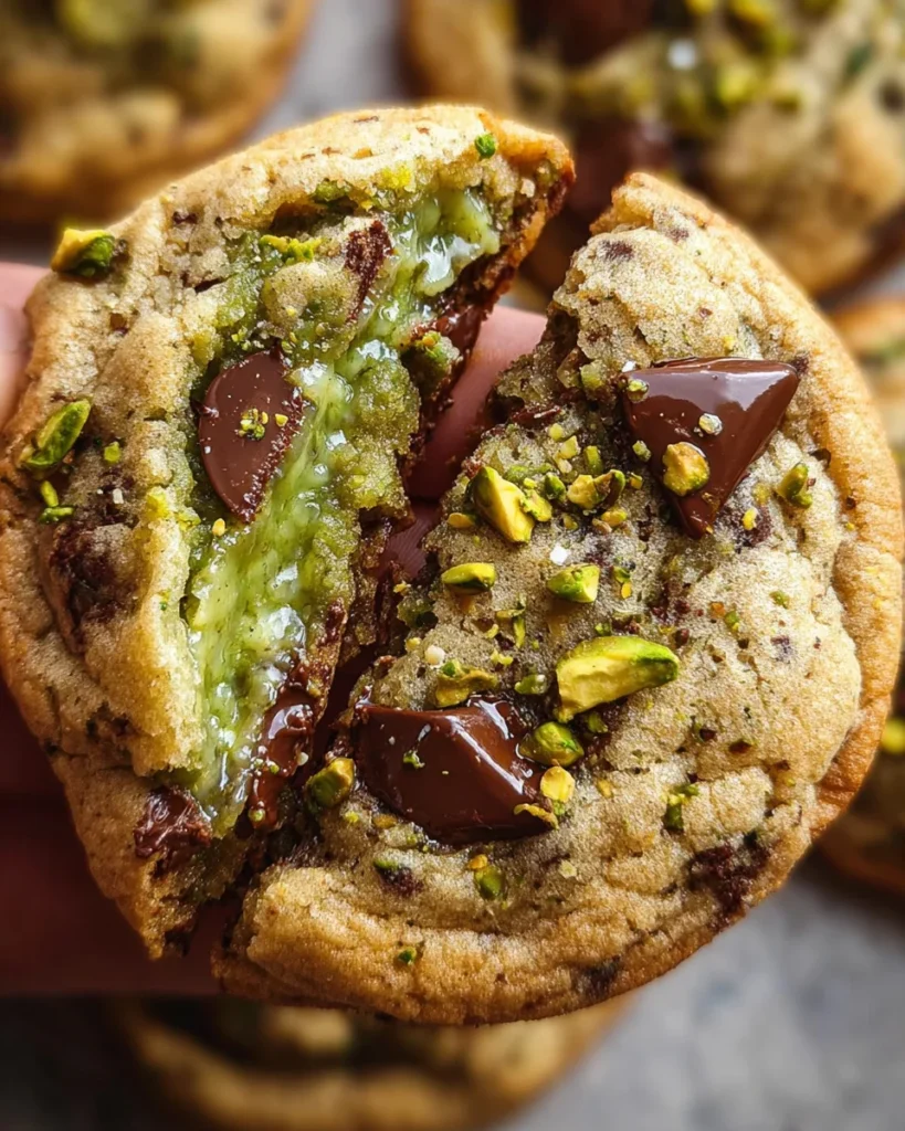 Pistachio Cream Cookies