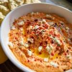 Roasted Red Pepper Feta Dip
