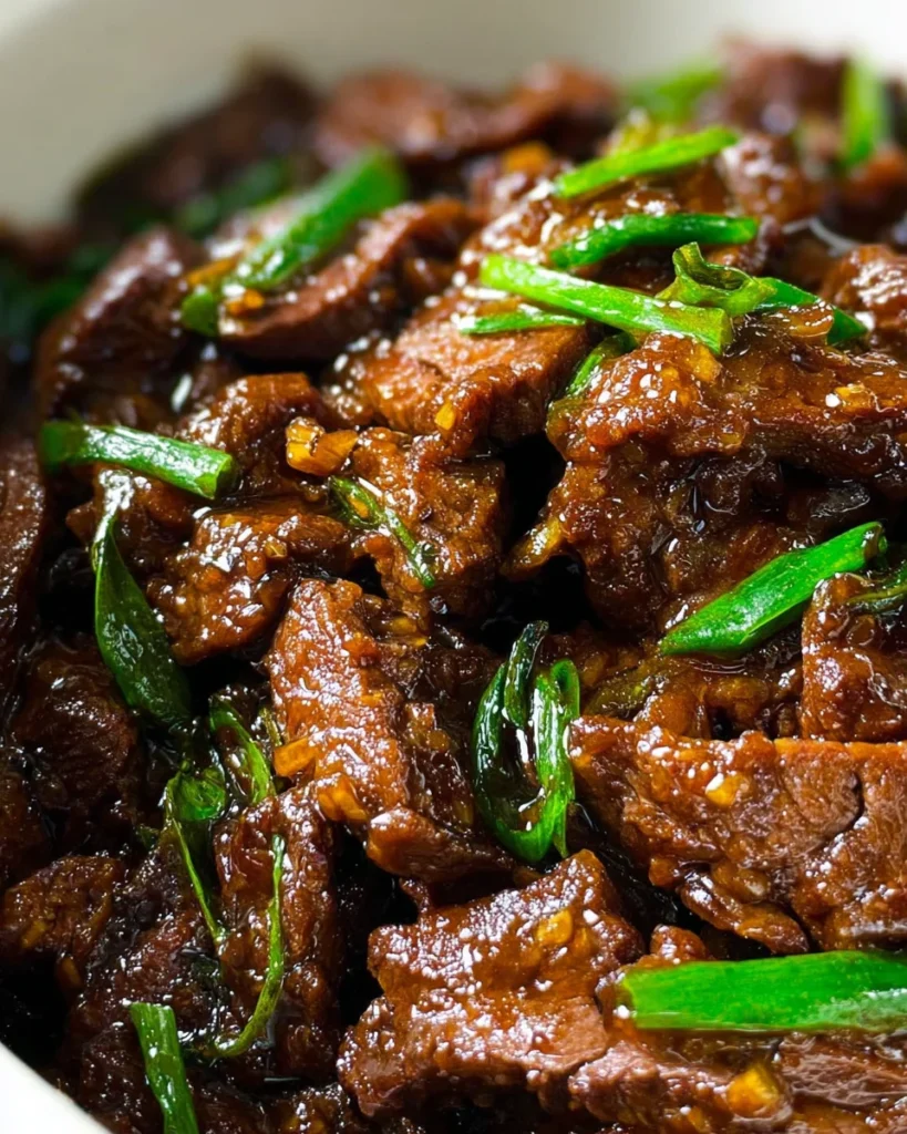 Slow Cooker Mongolian Beef