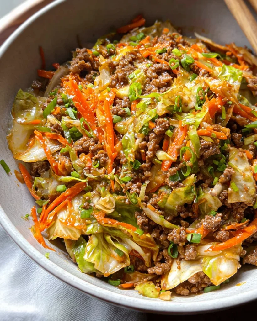 Spring Roll in a Bowl