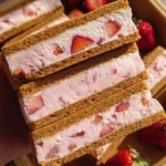 Strawberry Ice Cream Sandwiches