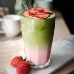 Strawberry Matcha Latte