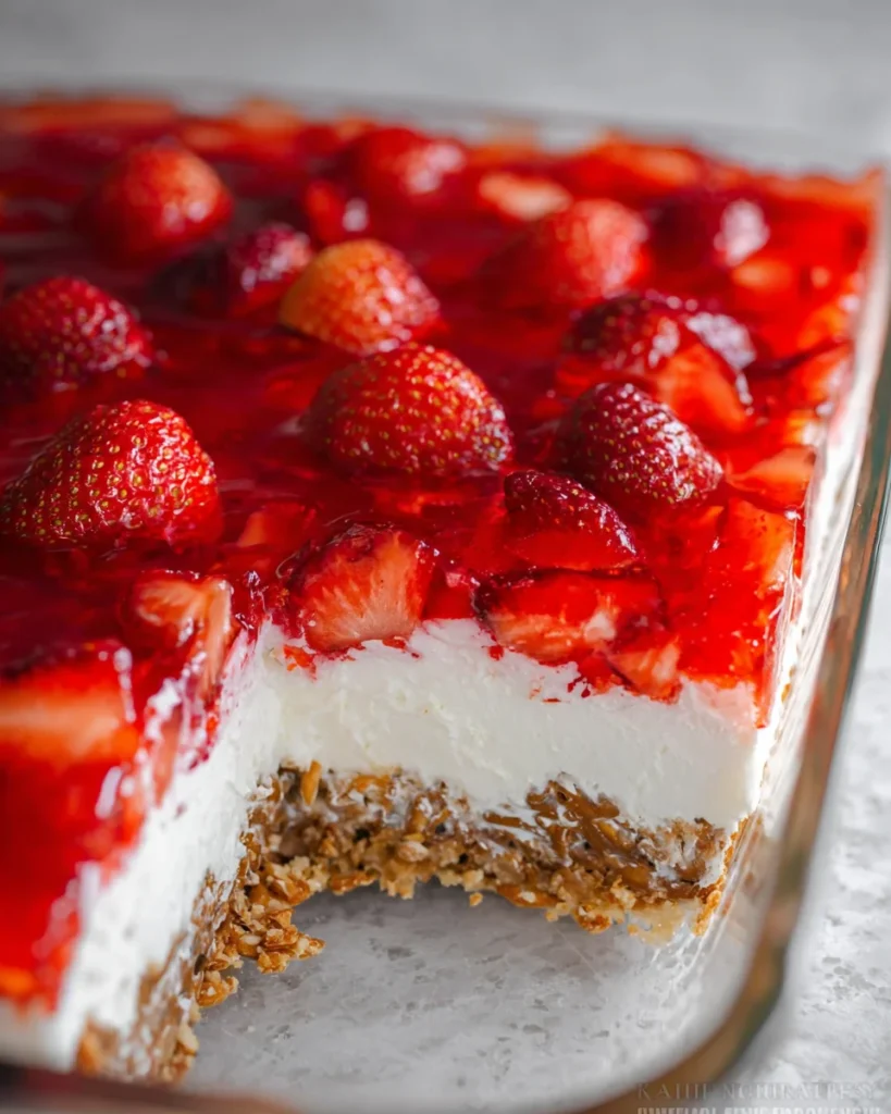 Strawberry Pretzel Salad