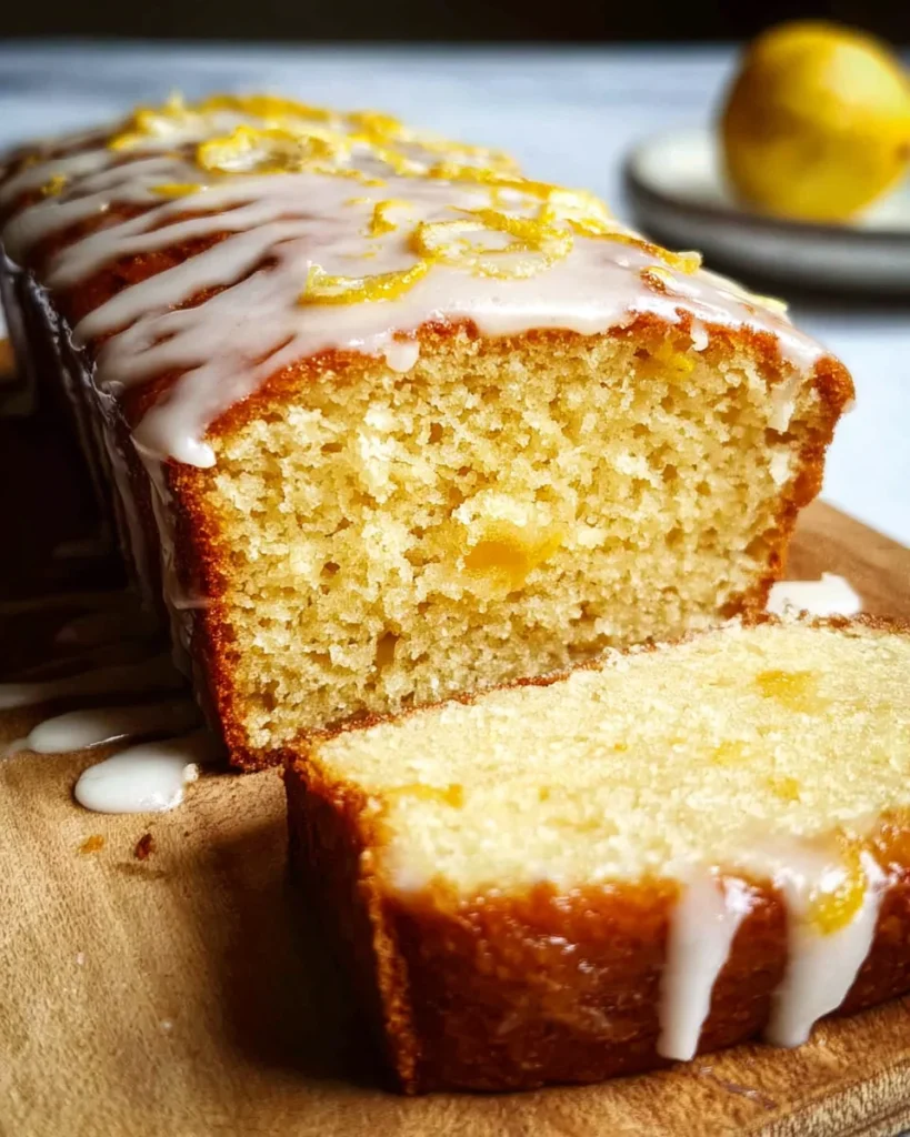 The EASIEST Gluten-free Lemon Drizzle Loaf
