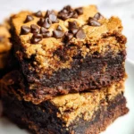 Vegan Brookies (easy + healthy!)