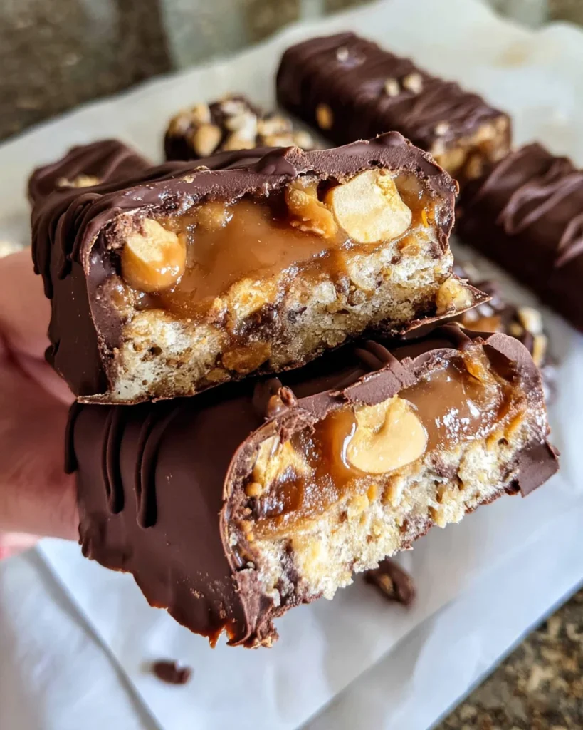 Vegan Snickers Bars