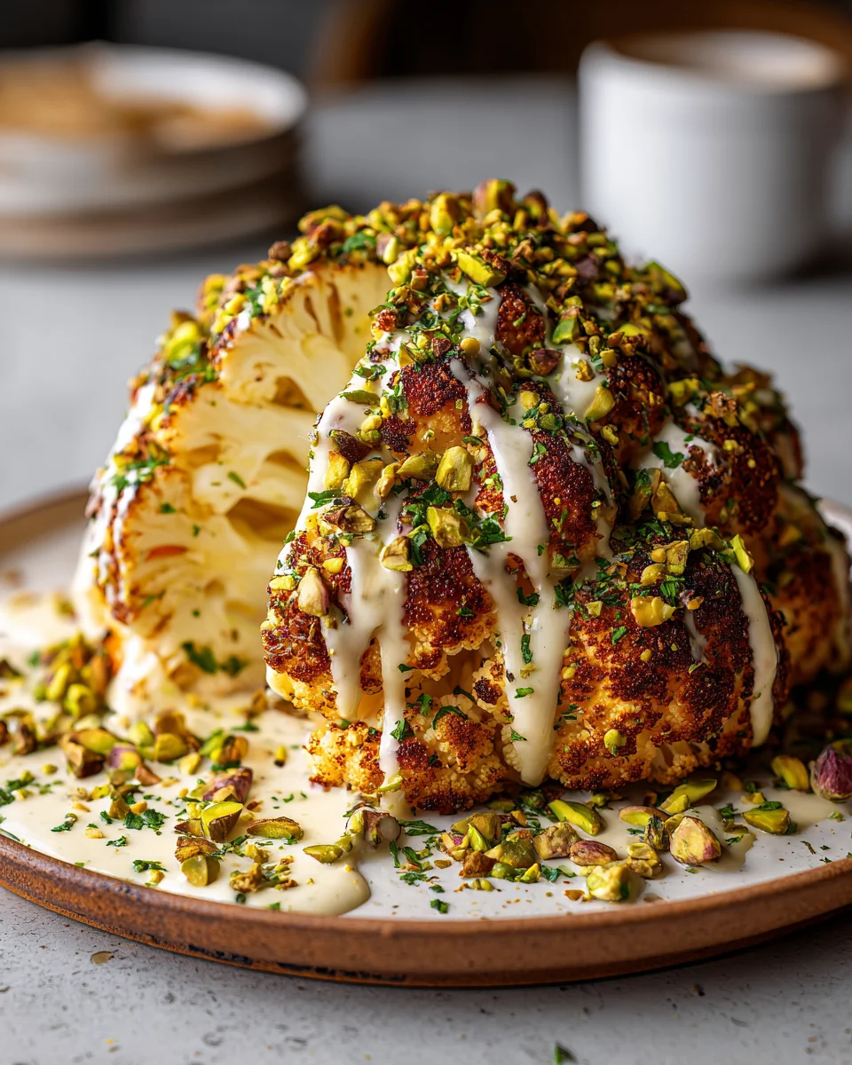 Whole Roasted Cauliflower