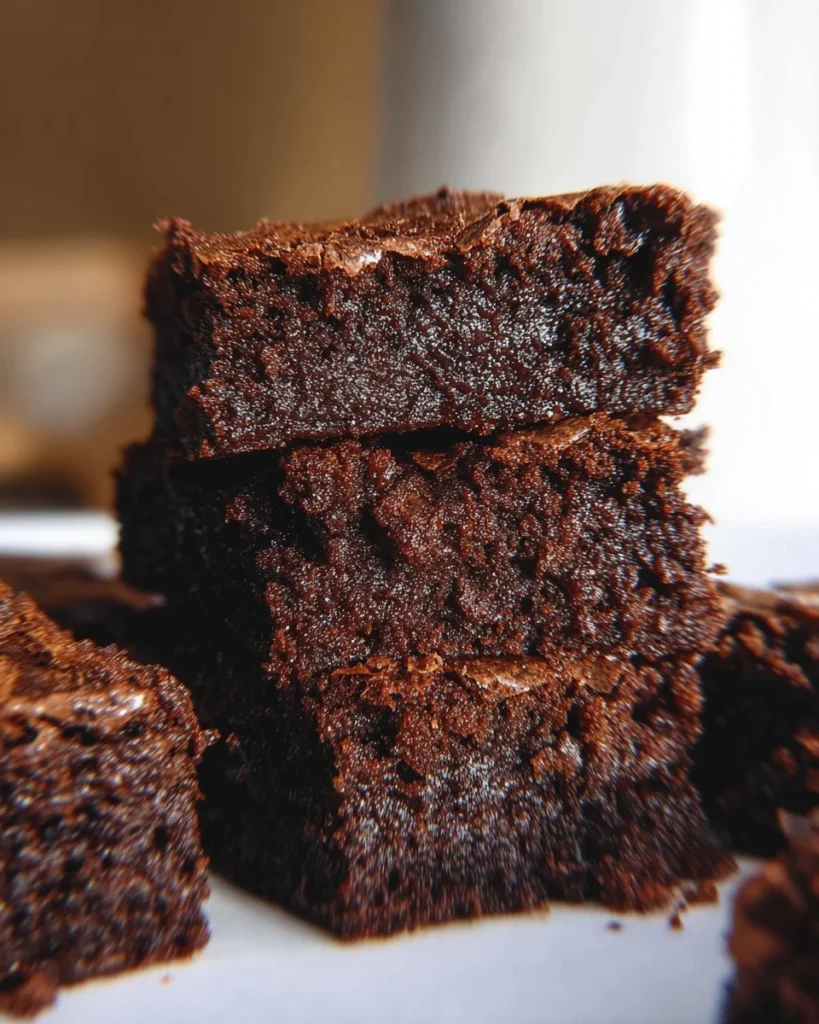 3 Ingredient Brownies with Banana