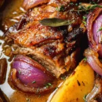 Apple Cider Braised Pork Shoulder