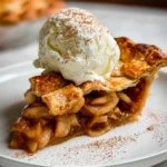 Apple Pie à la Mode (Apple Pie with Ice Cream Recipe)